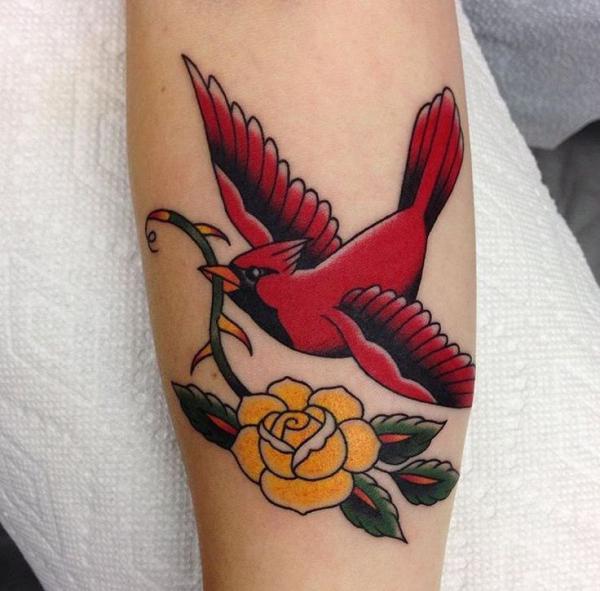 120 Cardinal Tattoos: A Symbol of Passion and Elegance