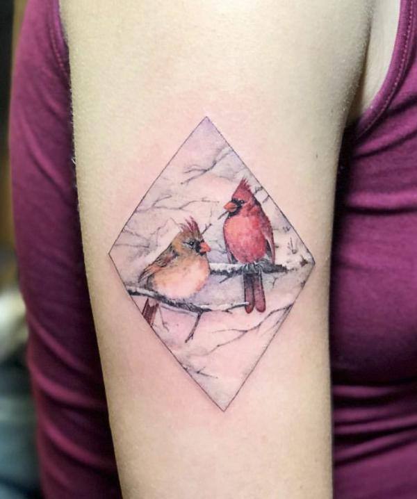 120 Cardinal Tattoos: A Symbol of Passion and Elegance