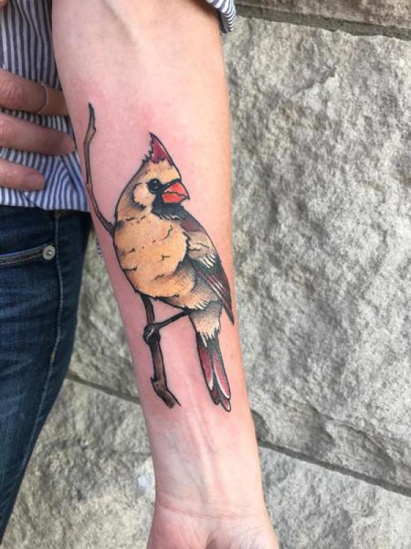 120 Cardinal Tattoos: A Symbol of Passion and Elegance
