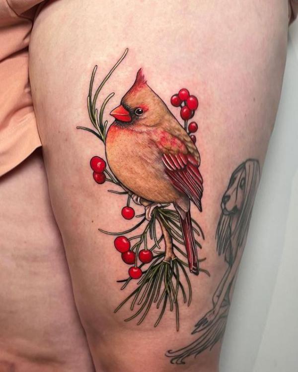 120 Cardinal Tattoos: A Symbol of Passion and Elegance