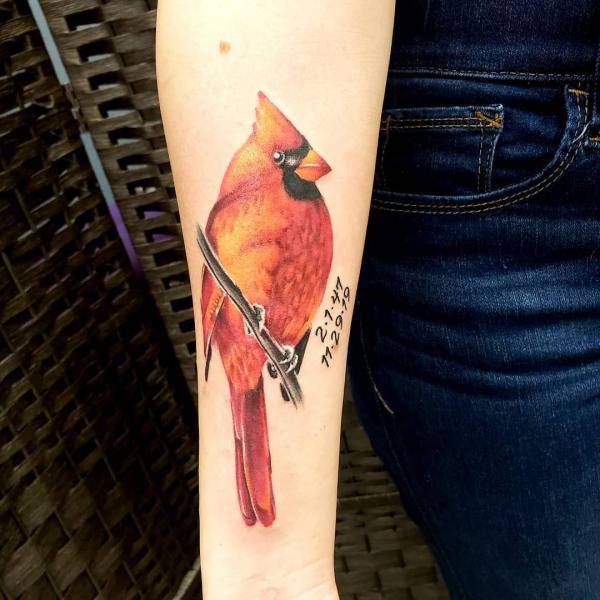 120 Cardinal Tattoos: A Symbol of Passion and Elegance