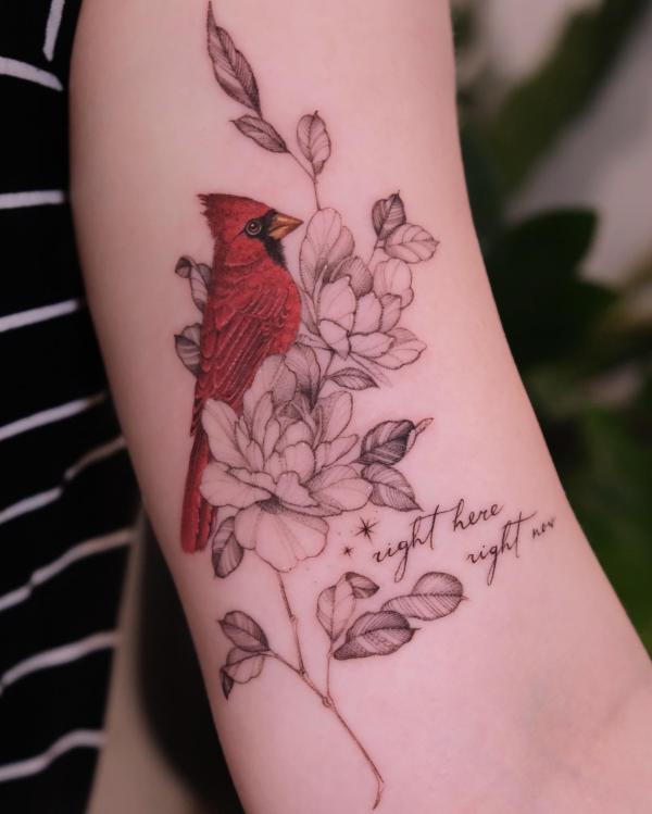 120 Cardinal Tattoos: A Symbol of Passion and Elegance