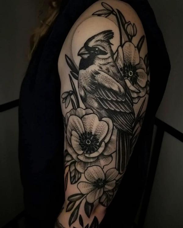 120 Cardinal Tattoos: A Symbol of Passion and Elegance