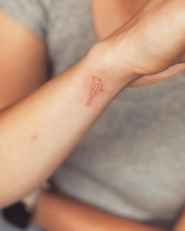 120 Cardinal Tattoos: A Symbol of Passion and Elegance