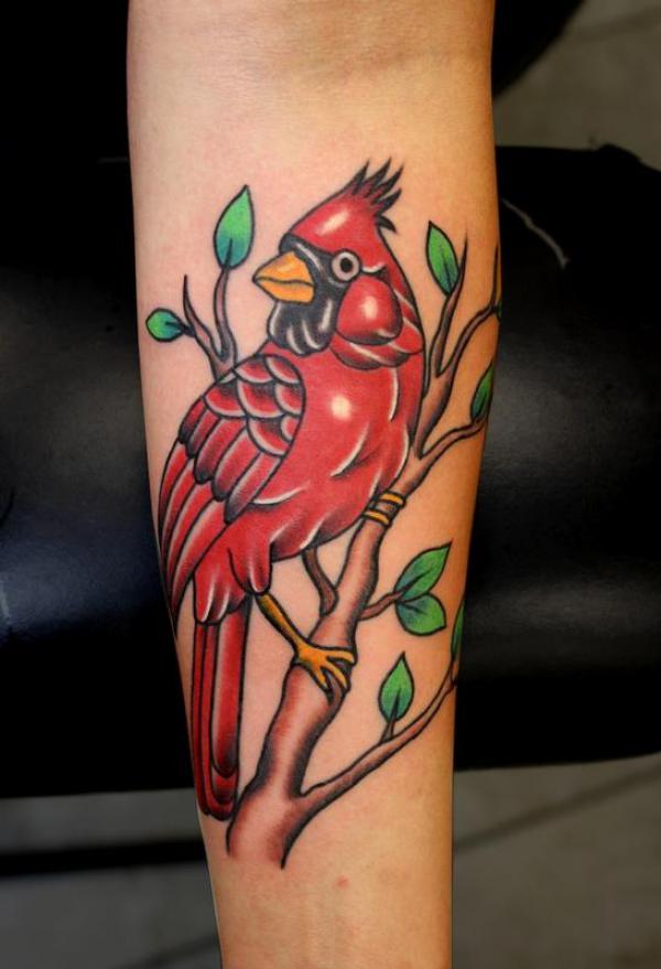 120 Cardinal Tattoos: A Symbol of Passion and Elegance