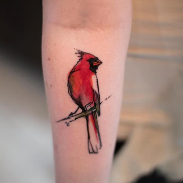 120 Cardinal Tattoos: A Symbol of Passion and Elegance
