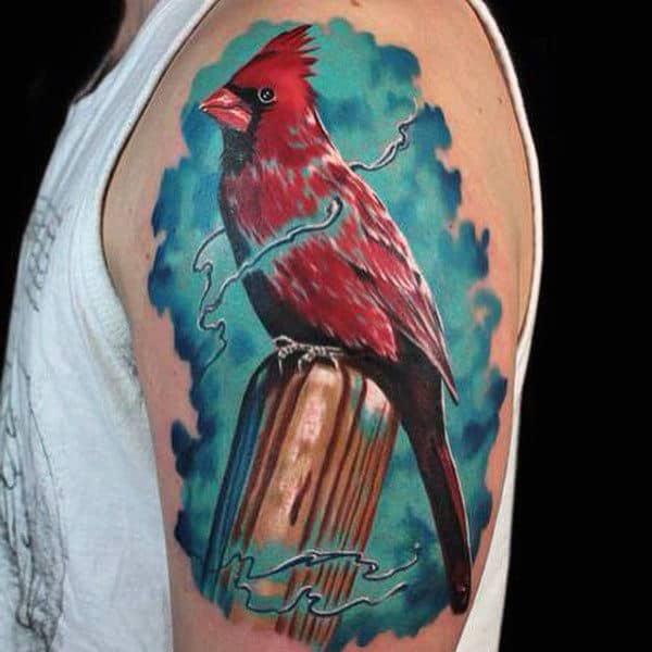 120 Cardinal Tattoos: A Symbol of Passion and Elegance