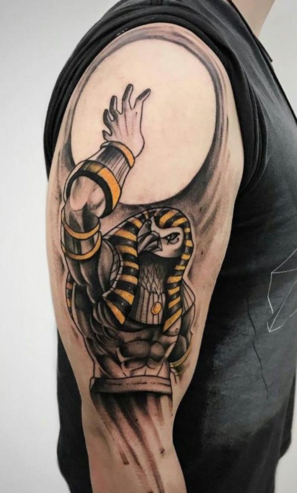 Egyptian God Tattoos: Symbols of Power and Protection