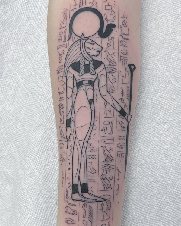 Egyptian God Tattoos: Symbols of Power and Protection