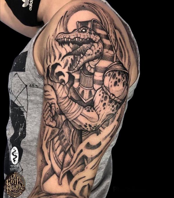 Egyptian God Tattoos: Symbols of Power and Protection