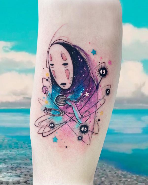 80 No Face Tattoo Designs with Meaning