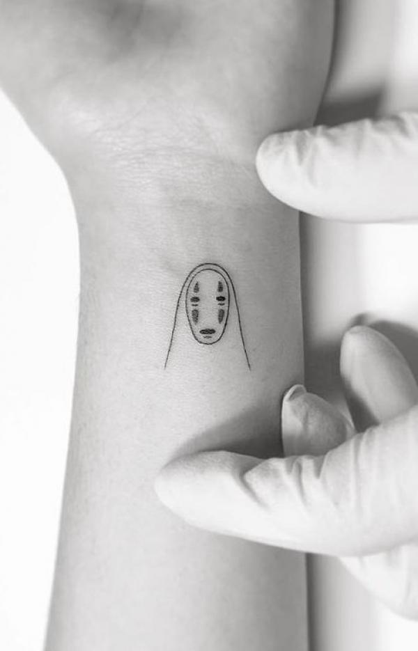 80 No Face Tattoo Designs with Meaning