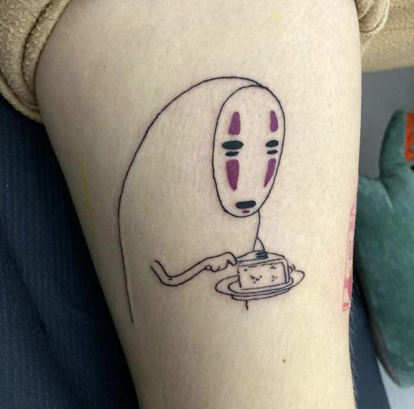 80 No Face Tattoo Designs with Meaning