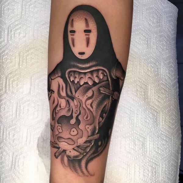 80 No Face Tattoo Designs with Meaning