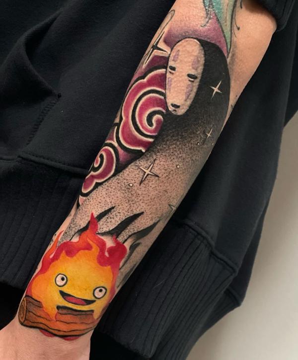 80 No Face Tattoo Designs with Meaning
