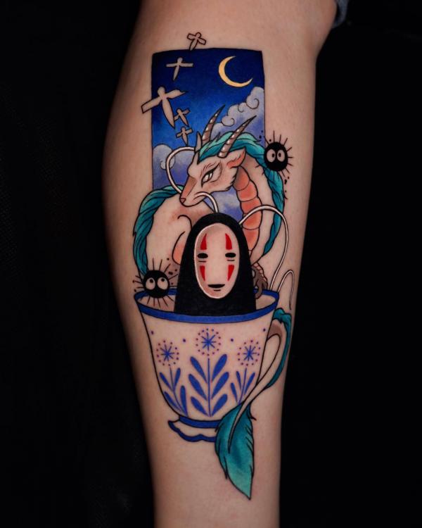 80 No Face Tattoo Designs with Meaning