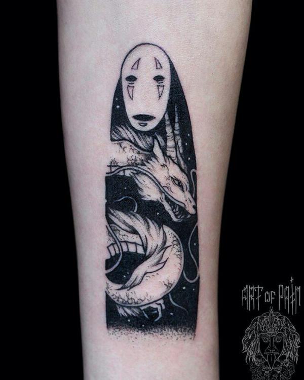 80 No Face Tattoo Designs with Meaning