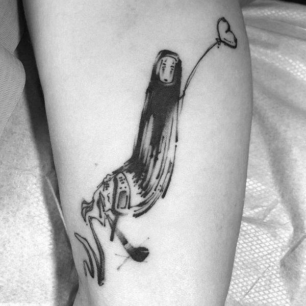 80 No Face Tattoo Designs with Meaning