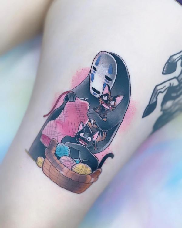 80 No Face Tattoo Designs with Meaning