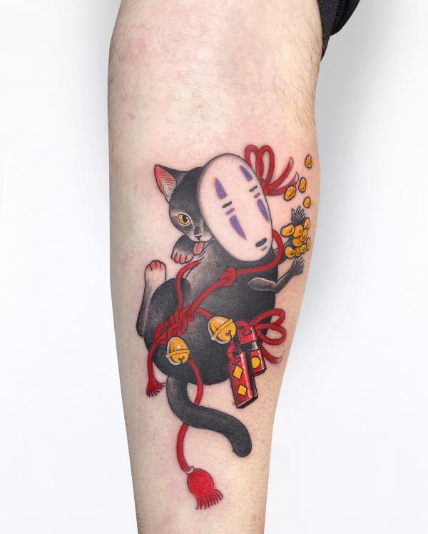 80 No Face Tattoo Designs with Meaning