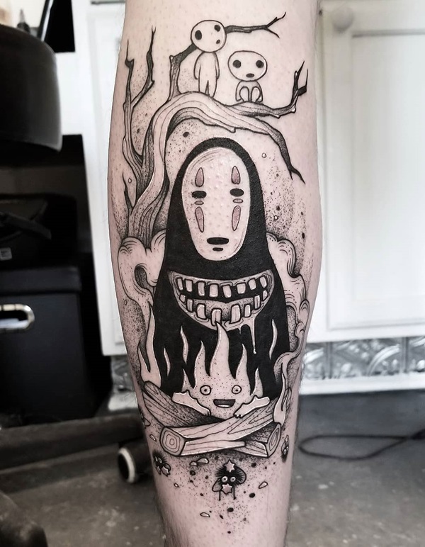 80 No Face Tattoo Designs with Meaning