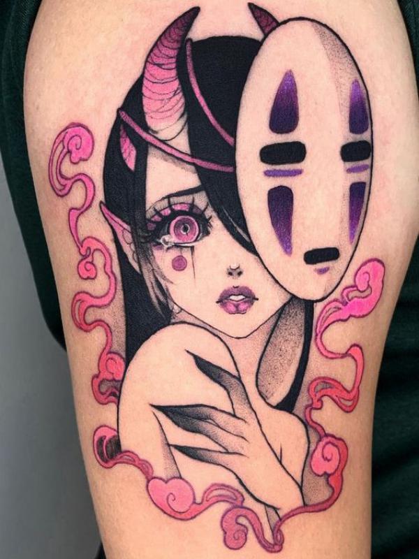 80 No Face Tattoo Designs with Meaning