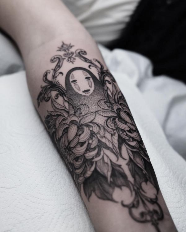 80 No Face Tattoo Designs with Meaning