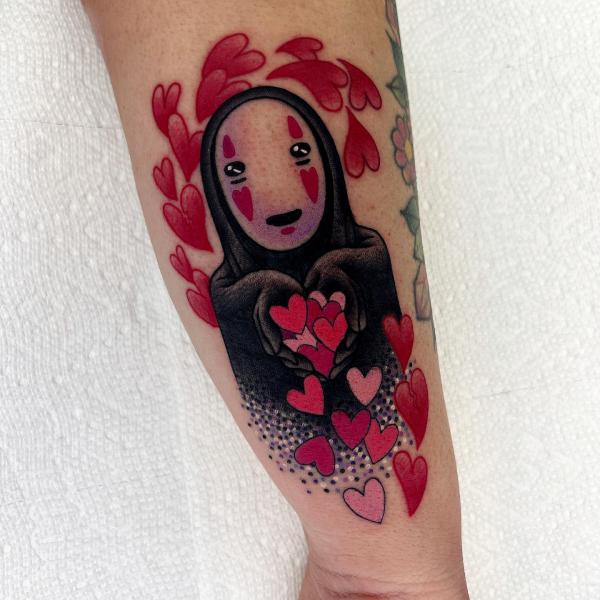 80 No Face Tattoo Designs with Meaning