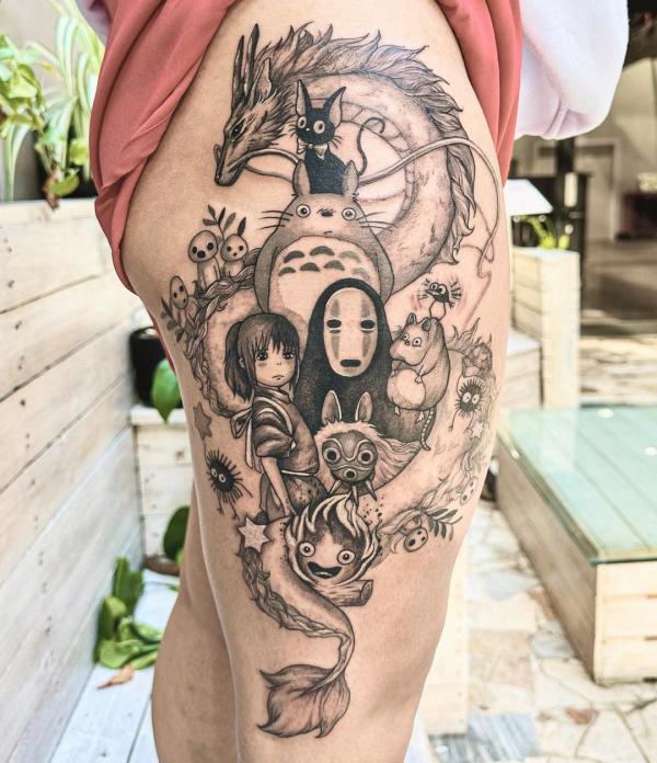 80 No Face Tattoo Designs with Meaning