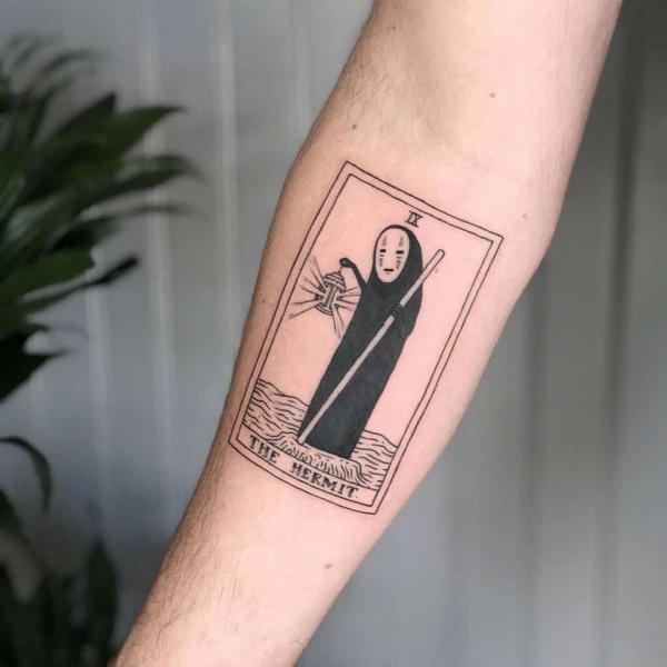 80 No Face Tattoo Designs with Meaning