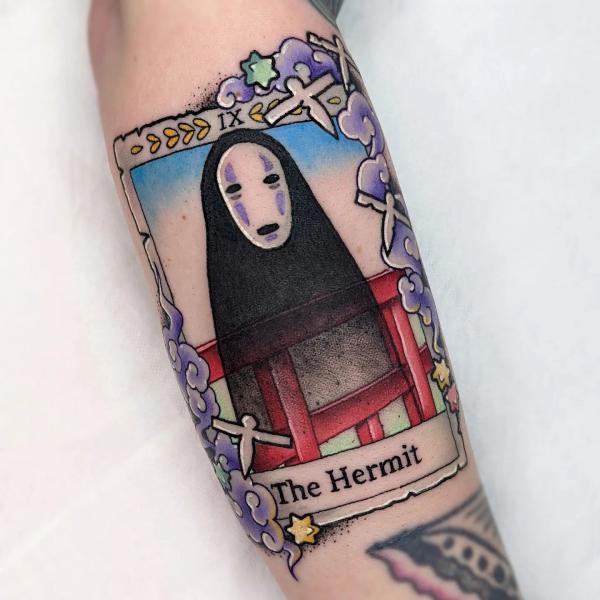 80 No Face Tattoo Designs with Meaning