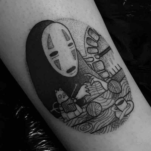 80 No Face Tattoo Designs with Meaning