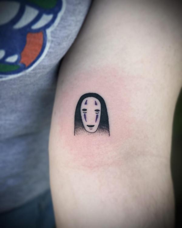 80 No Face Tattoo Designs with Meaning