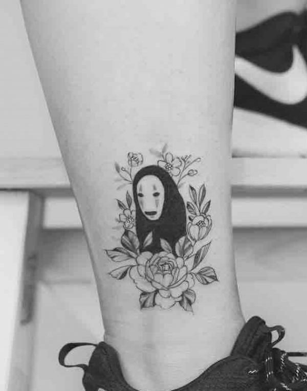 80 No Face Tattoo Designs with Meaning