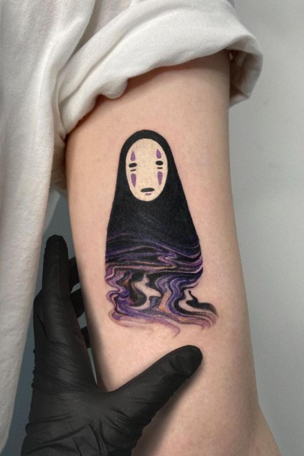 80 No Face Tattoo Designs with Meaning