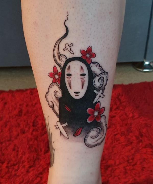 80 No Face Tattoo Designs with Meaning