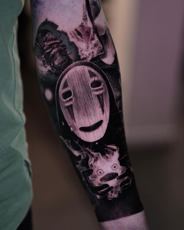 80 No Face Tattoo Designs with Meaning