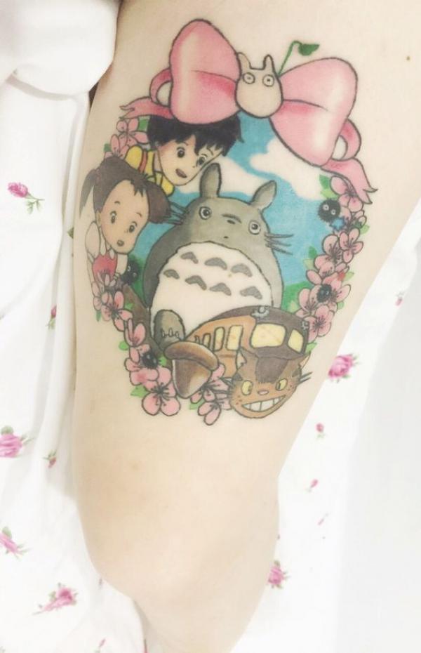 55 Totoro Tattoo Ideas: Meaning and Designs