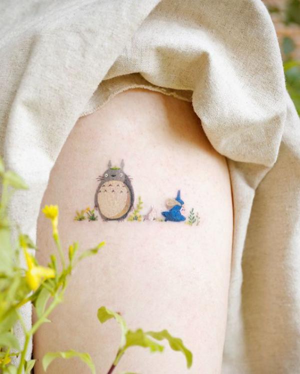 55 Totoro Tattoo Ideas: Meaning and Designs