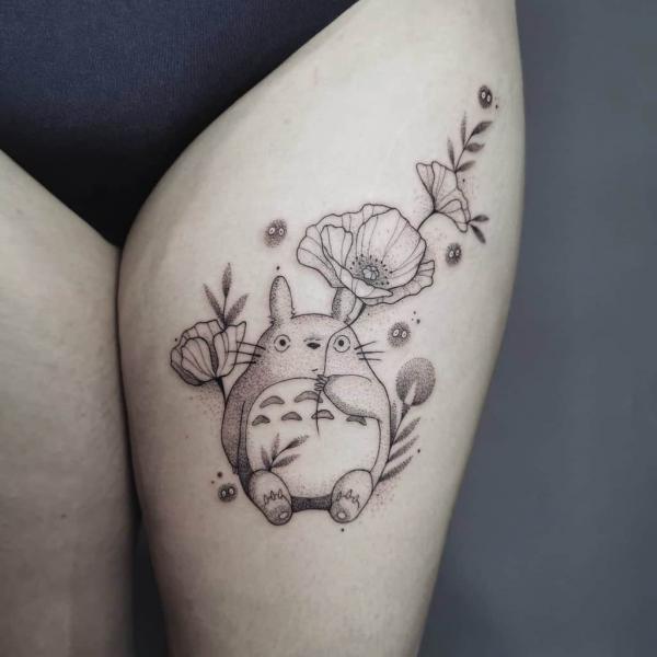 55 Totoro Tattoo Ideas: Meaning and Designs