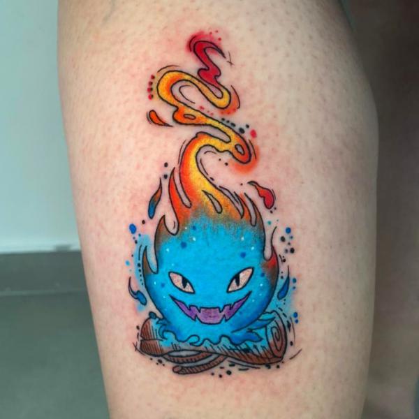 65 Calcifer Tattoo Ideas: Design and Meaning