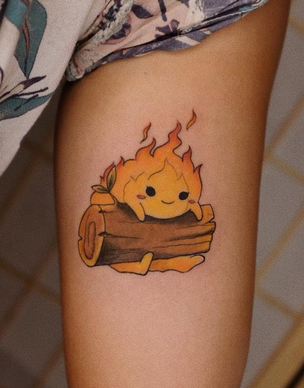 65 Calcifer Tattoo Ideas: Design and Meaning