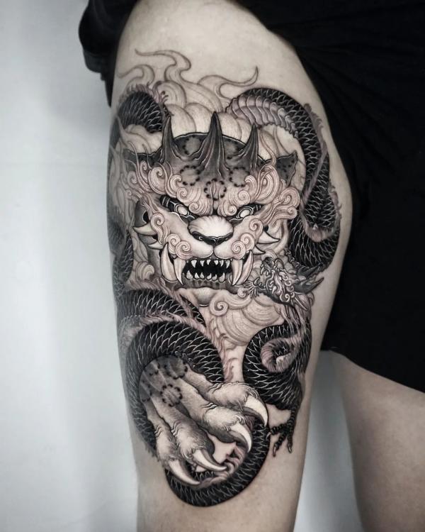 110 Foo Dog Tattoo Ideas: Design and Meaning