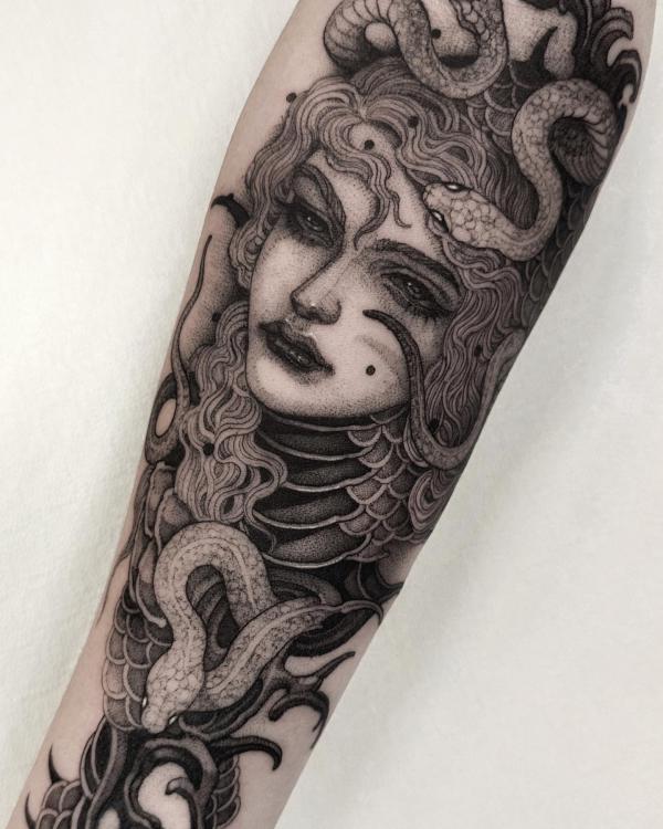 120 Medusa Tattoo Designs with Meaning