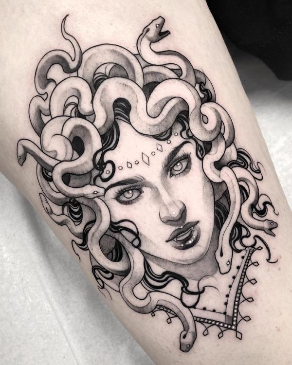 120 Medusa Tattoo Designs with Meaning