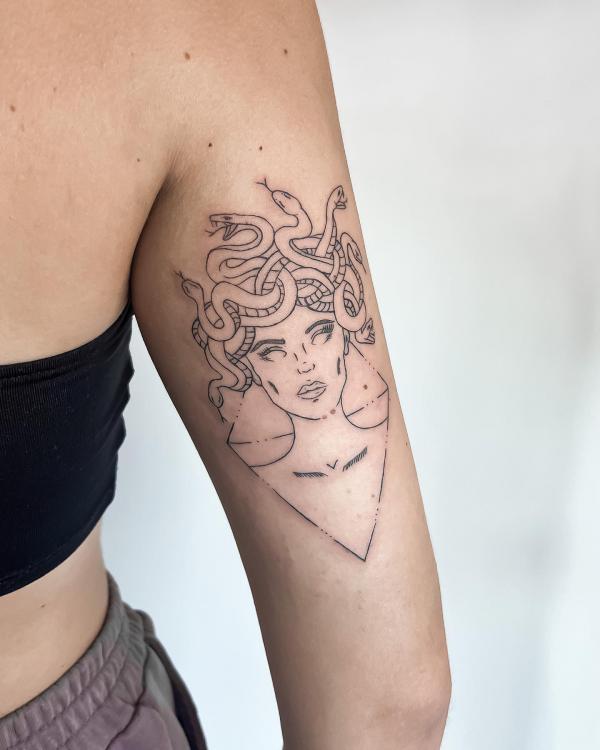 120 Medusa Tattoo Designs with Meaning