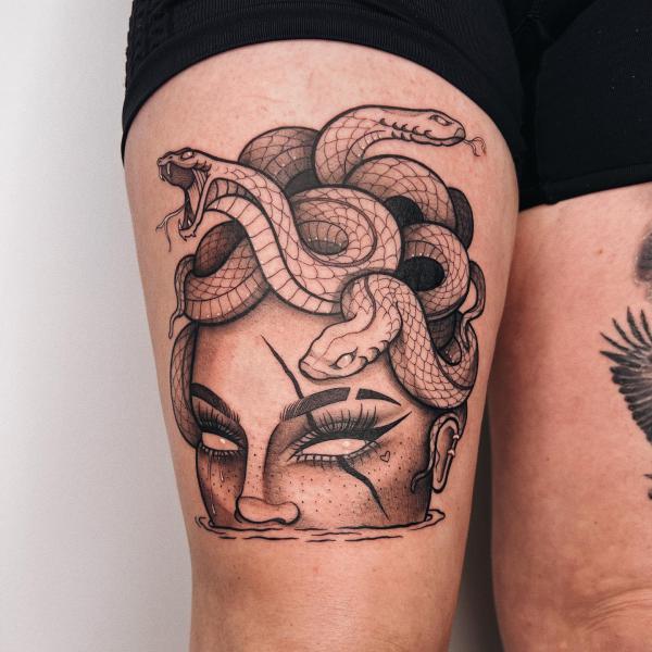 120 Medusa Tattoo Designs with Meaning