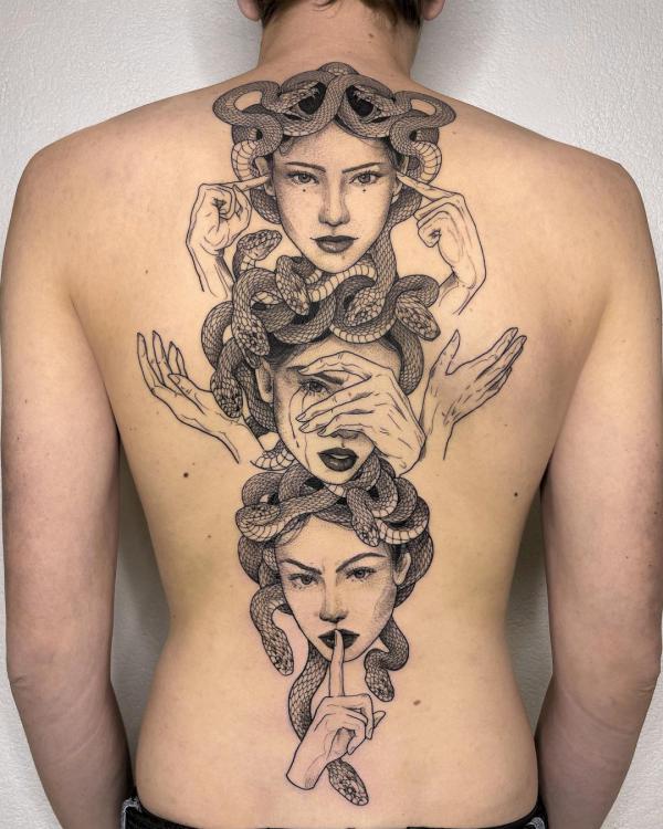 120 Medusa Tattoo Designs with Meaning