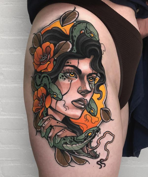 120 Medusa Tattoo Designs with Meaning