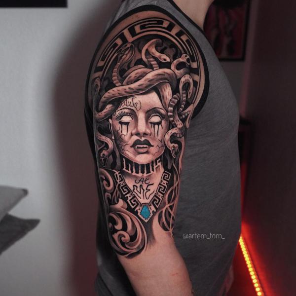 120 Medusa Tattoo Designs with Meaning